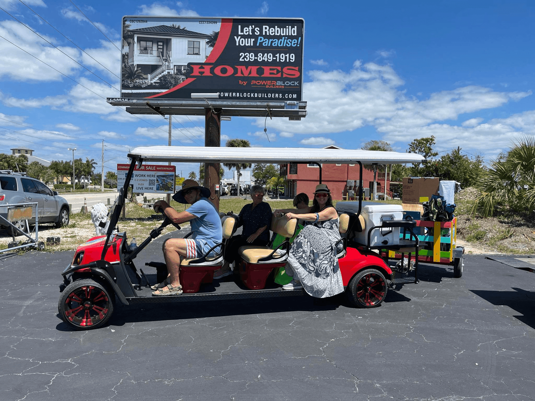 Trippin Rides tropical wrap