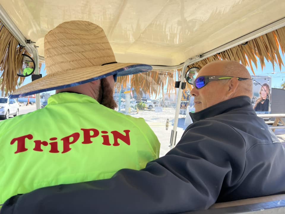 Trippin Rides cart or shuttle